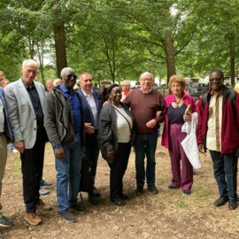 Mit den Delegationen aus Burkina Faso und Polen auf dem Ochsenfest unterwegs